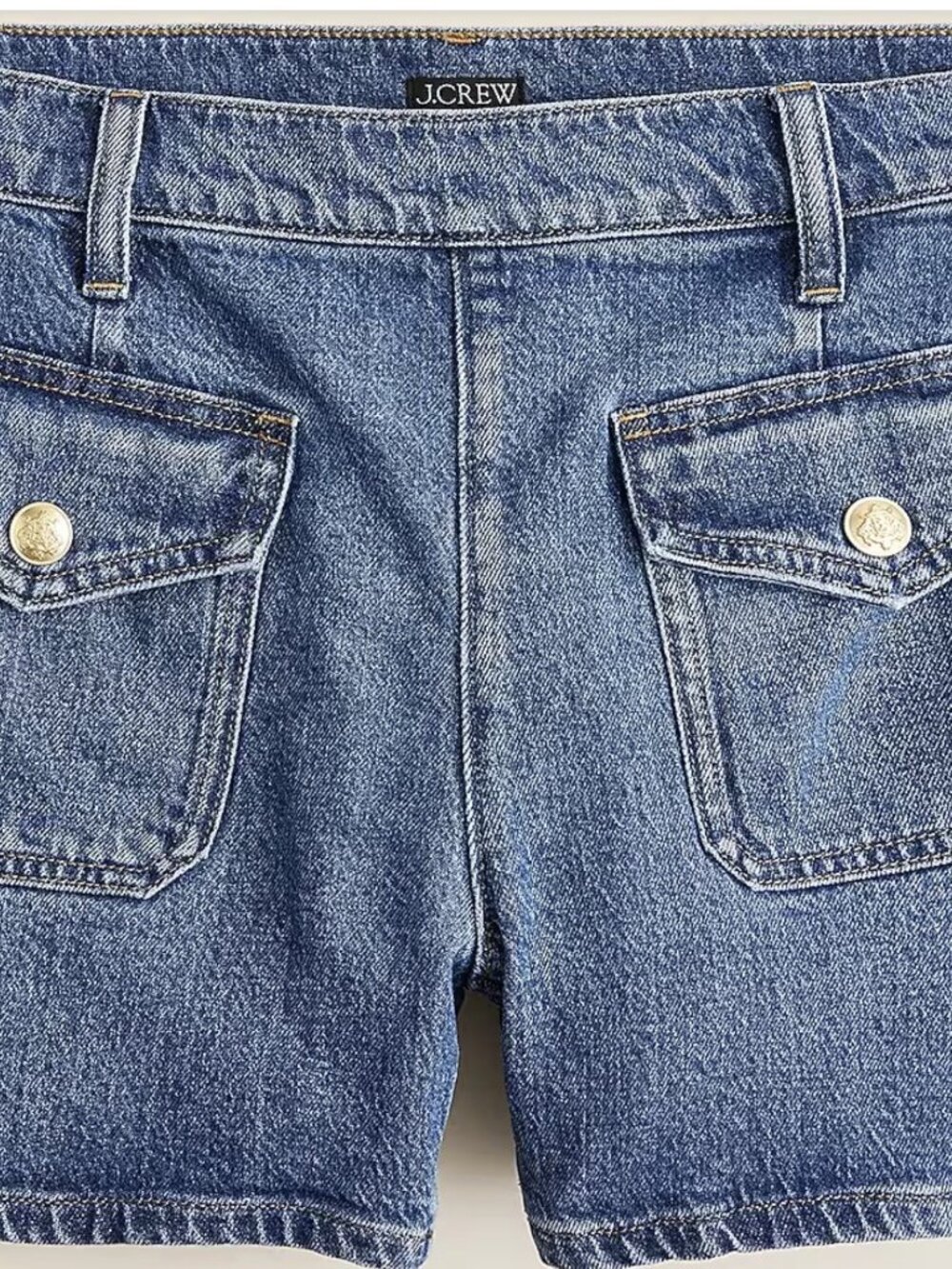 J. Crew Denim short with sailor pockets